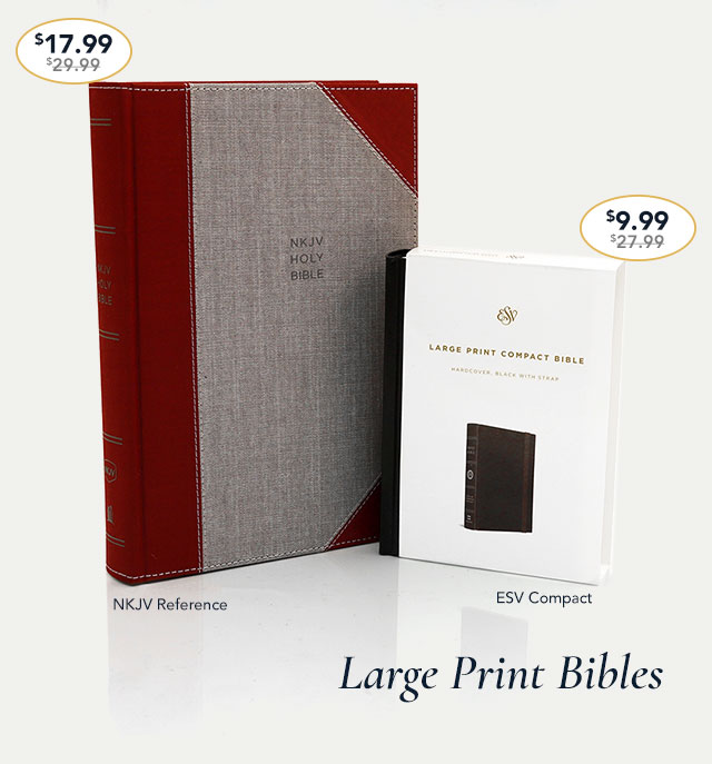 Large Print Bibles >