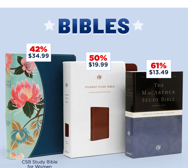 Presidents' Day Sale- Bibles