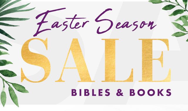 Easter Season Sale - Books and Bibles