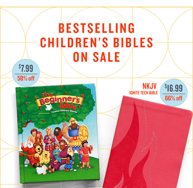 Bestselling Childrenâ€™s Bibles On Sale