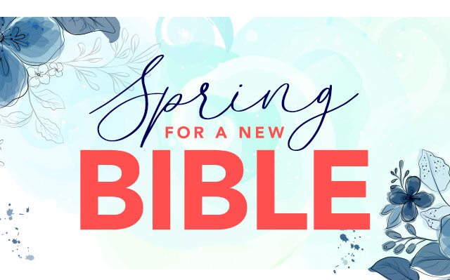 Spring for a New Bible