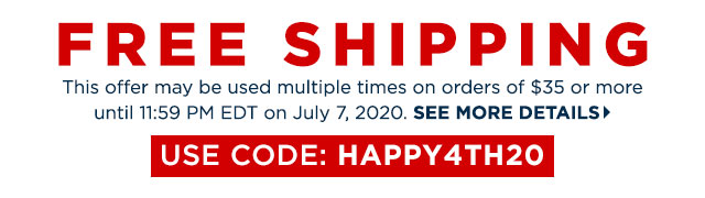 Free Shipping- 4th of July Sale