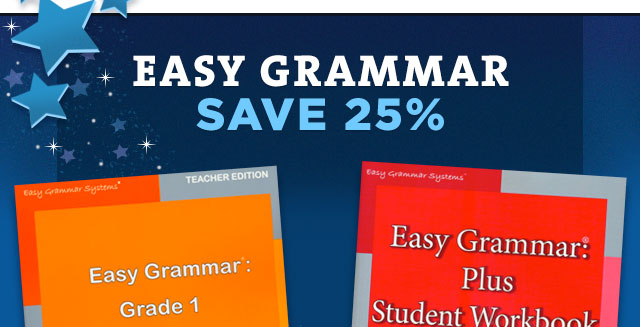 Easy Grammar- Save 35%