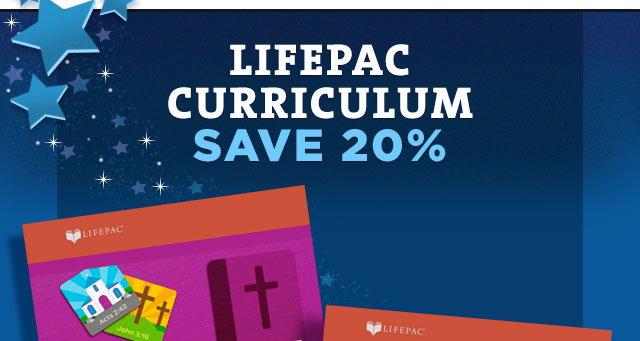 Lifepac Curriculum- Save 20%