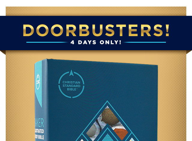 DOORBUSTERS! 4 Days Only!