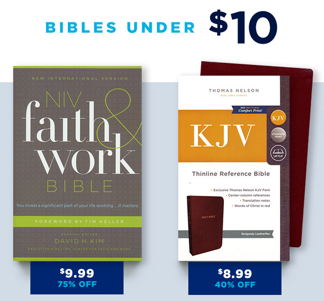 Bibles Under $10