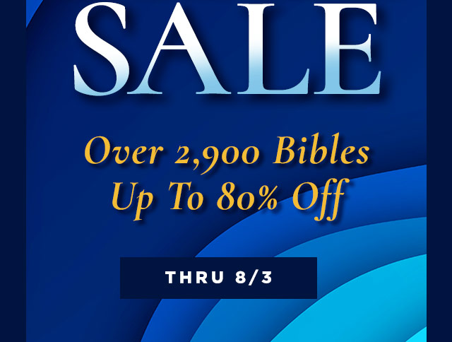 Over 2,900 Bibles - Up to 80% Off