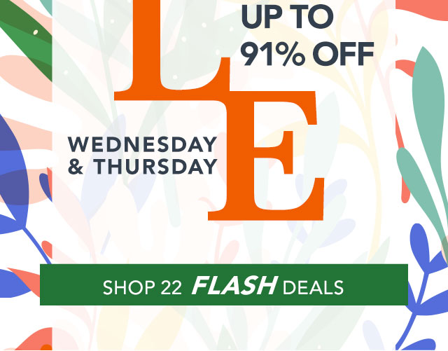 Two Days Sale - Up to 91 Percent Off