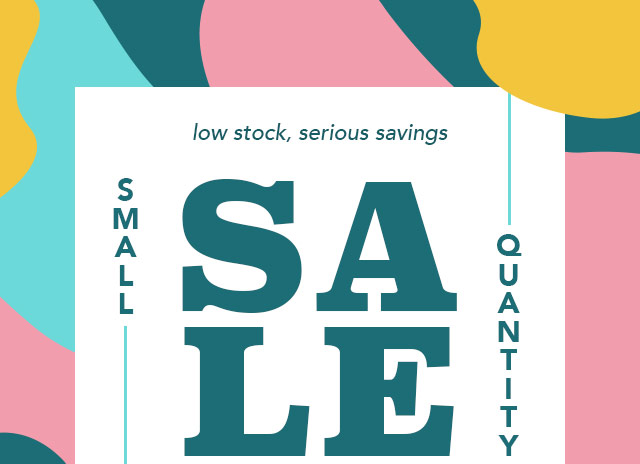 Small Quantity Sale