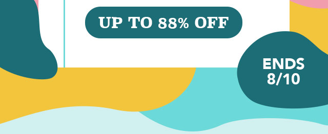 Up to 88% Off