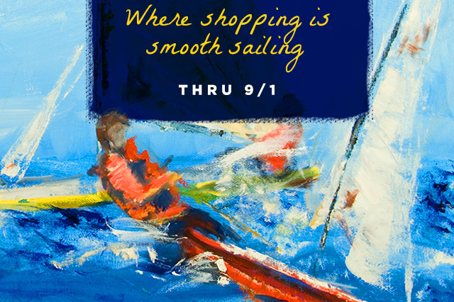 Where shopping is smooth sailing