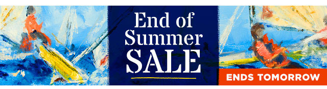 End of Summer Sale - Ends Tomorrow