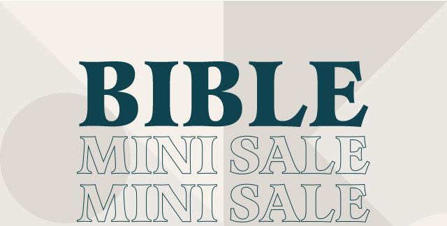 Bible Mini Sale
