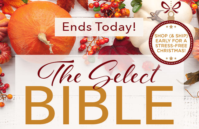 The Select Bible Sale