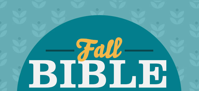 Fall Bible Sale