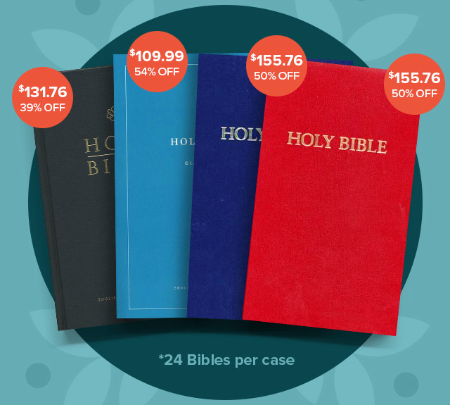Church Bibles by the Case
