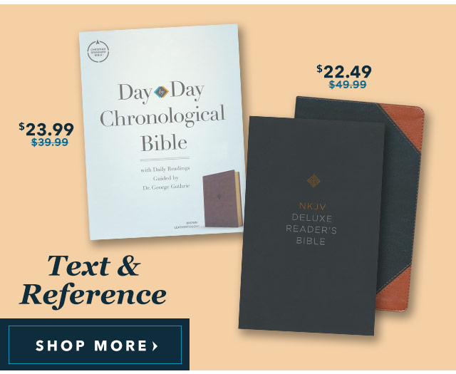 Text & Reference Bibles
