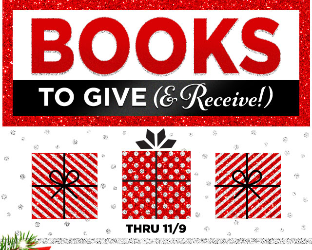 Black Friday Countdown - Books to Give & Receive!