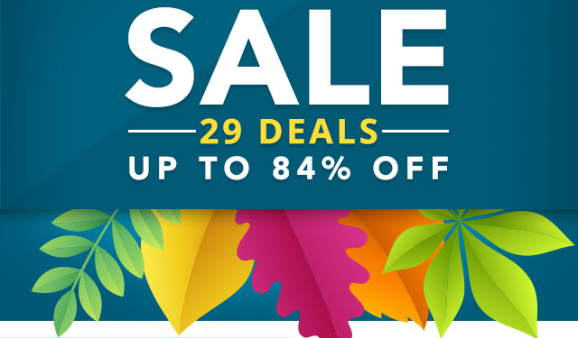 Flash Sale- 29 Deals Up to 80% Off