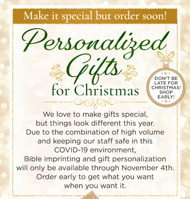Personalized Gifts for Christmas