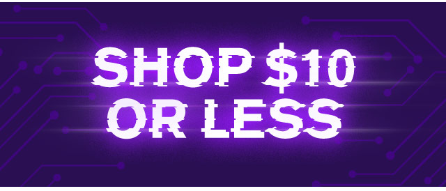 Shop $10 or Less