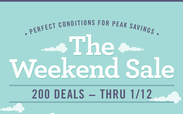 The Weekend Sale