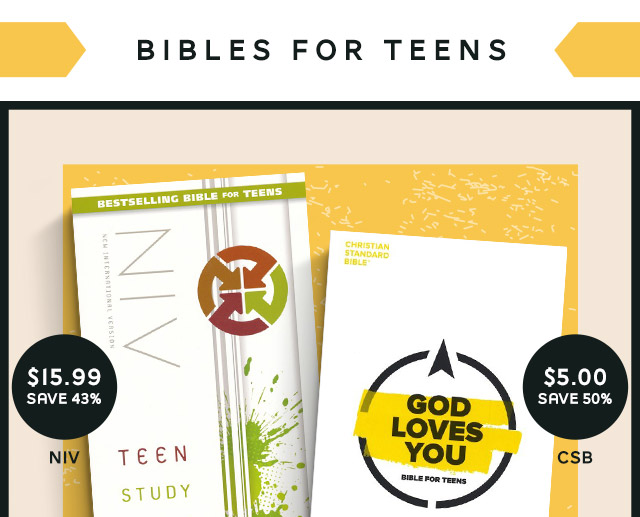 BIBLES for TEENS