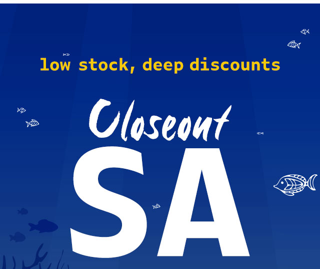 Closeout Sale - Up to 91 Percent Off