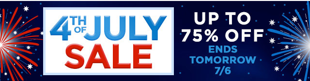 4TH OF JULY SALE Ends Tomorrow 7/6
