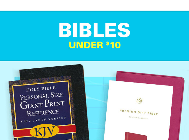 BIBLES UNDER $10