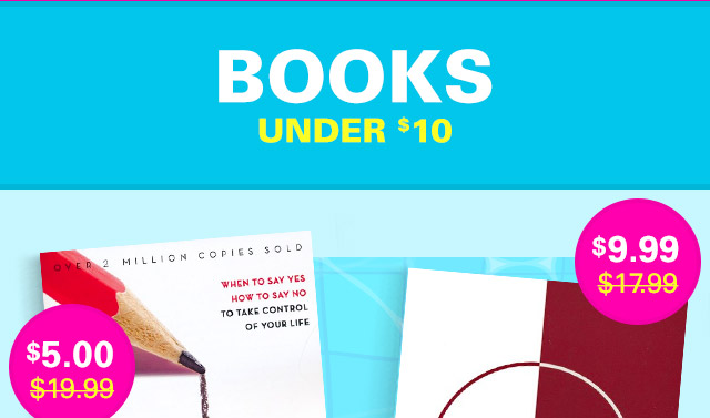 BOOKS UNDER $10