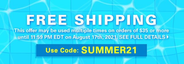 FREE SHIPPING Use code: SUMMER21