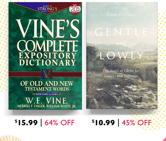 VINE'S COMP EXPOSITORY DICTIONARY - Al B F OLD AND NEW TESTAMENT WORDS WITH TOPICAL INDEX MERRILL F. UNGER. WILLIAM WHITE,JR $15.99 $10.99 