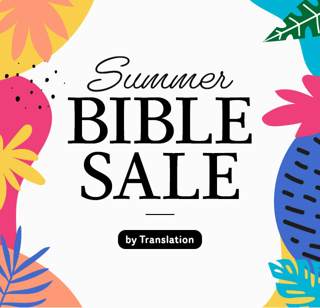 Summer Bible Sale, By Translation