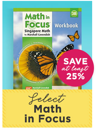 Select Math in Focus - Save at Least 25%