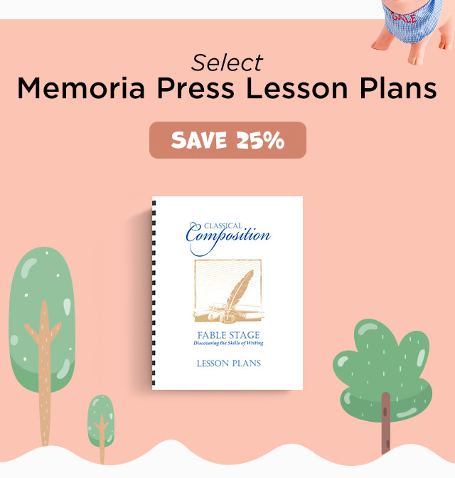 select memoria press lesson plans, save 25%