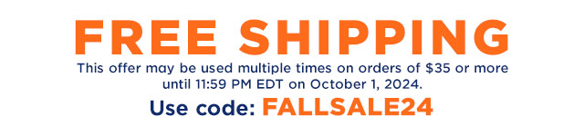 Free Shipping | Use Code: FALLSALE24