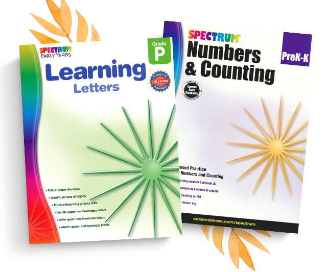 Select Spectrum Workbooks, Save at least 35%