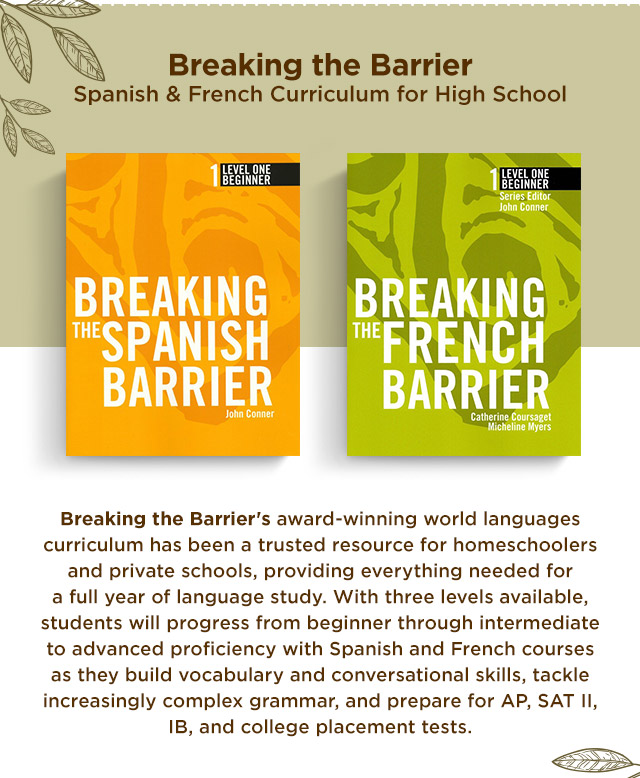 Breaking the Barrier | Spanish & French Curriculum for High School