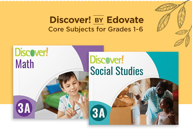 Discover! by Edovate | Core Subjects for Grades 1-6