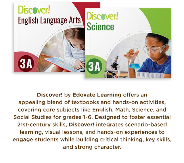 Discover! | Math, Social Studies, English Language Arts, & Science