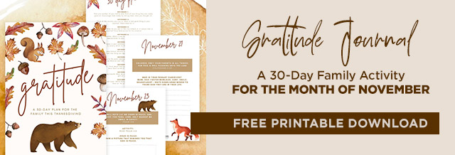 Gratitude Journal | Free Printable Download