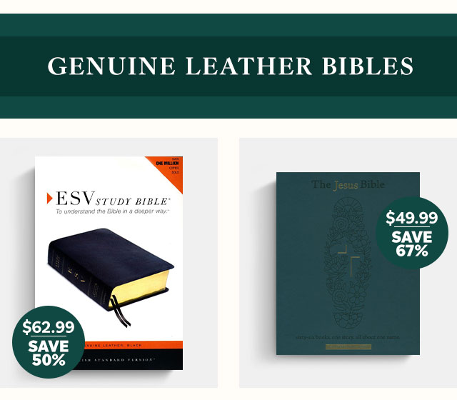 genuine leather bibles