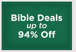 Bible Deals up to 94% Off