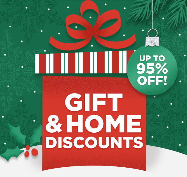 Gift & Home Discounts - Up to 95% Off!